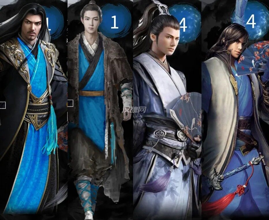 2 水系军师立绘替换MOD(非主流浮夸页游风格)