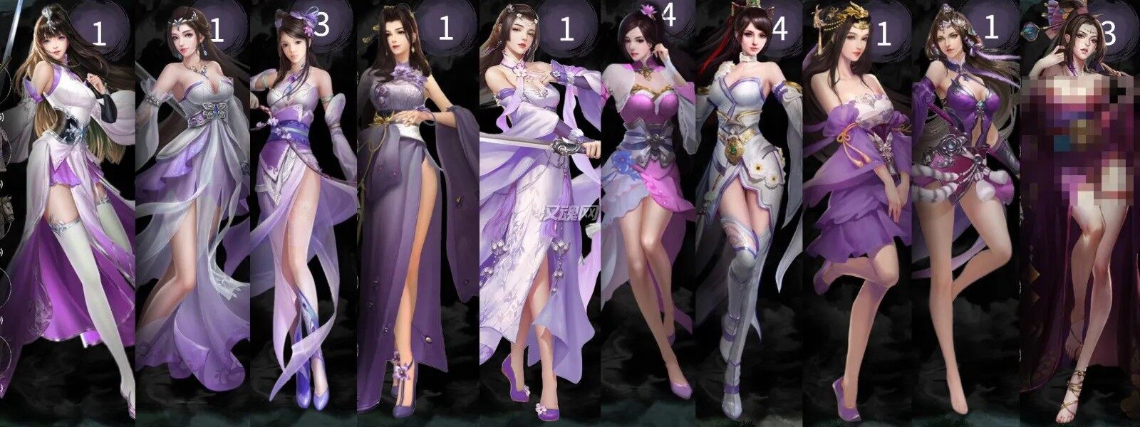 2 金系武将立绘替换MOD(非主流浮夸页游风格)