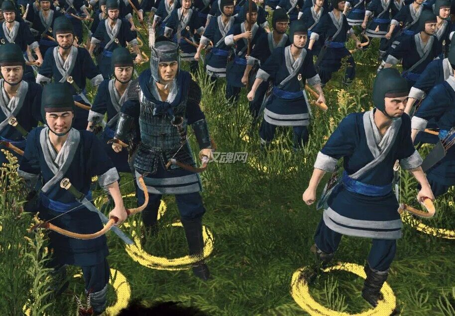 2 小兵 队长 百夫长 + X4四倍 兵力值MOD