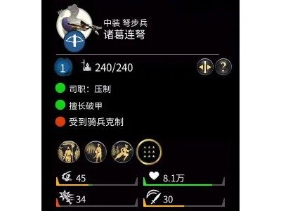 【特色更鲜明的兵种】羽林军!!不同兵种职能更为明确!!