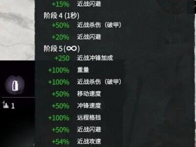 技能 精气+愤懑 改为被动增益